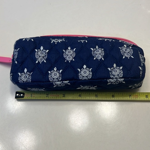Vera Bradley Navy Turtle Cosmetic Bag Set - Picture 4 of 9